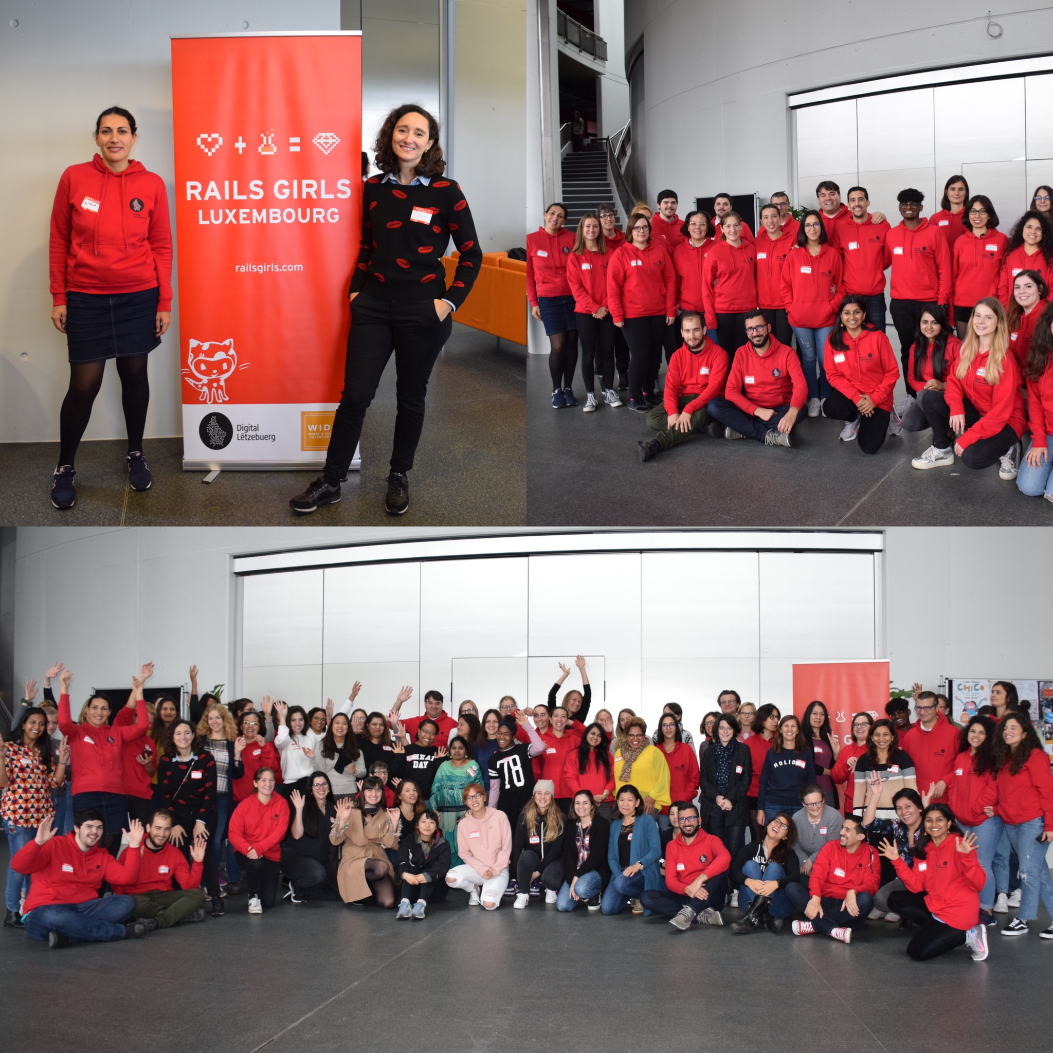 Rails girls event september 2019 group picture