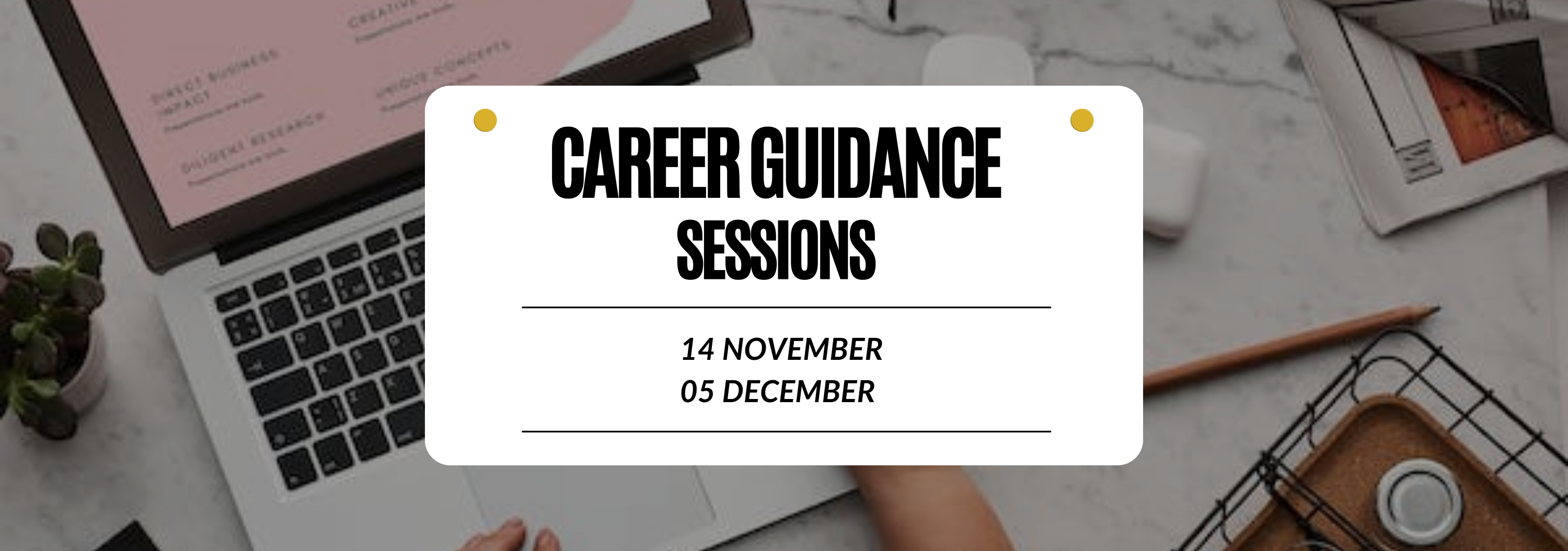 Career guidance sessions